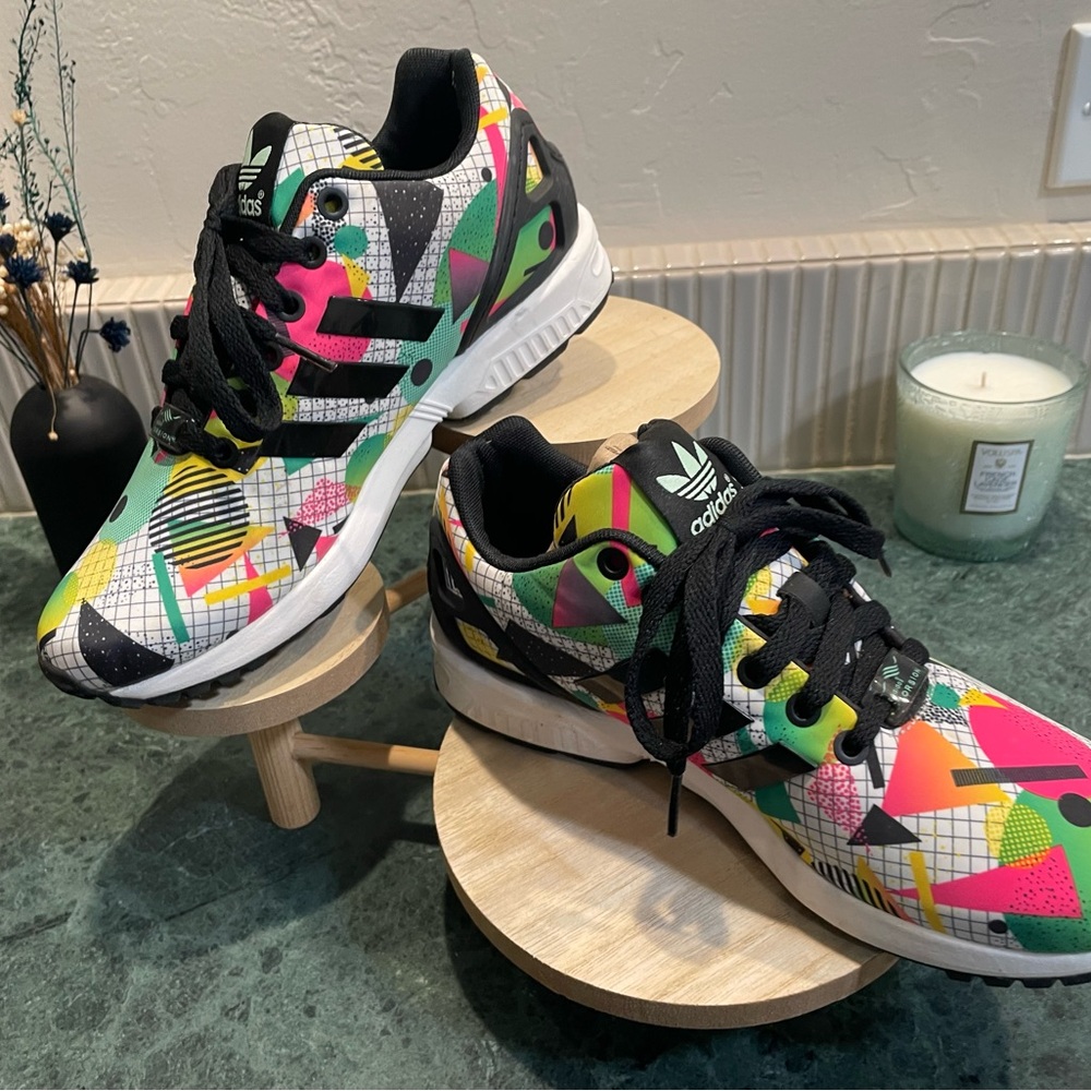 Adidas Multicolor Graphic Sneakers